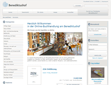 Tablet Screenshot of benediktushof-onlineshop.de